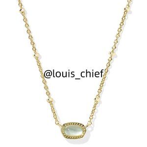 Mini Elisa Gold Satellite Short Pendant Necklace